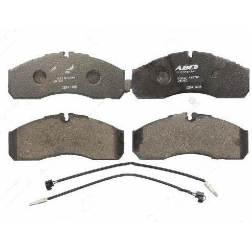 Гальмівні колодки NISSAN CABSTAR E 2.3D/2.7D/3.0D 10.98-10.06Гальмівні колодки