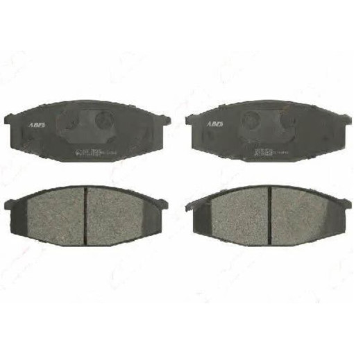 Комплект гальмівних колодок передн MITSUBISHI PAJERO I; NISSAN 280ZX,ZXT, CABSTAR, PATROL GR IV, PATROL GR V, PATROL III/1, PATROL III/2, URVAN, VANETTE; TOYOTA CROWN 1.2-4.2D 10.78-