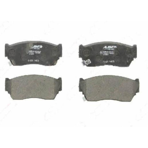 Гальмівні колодки NISSAN BLUEBIRD, CHERRY, LAUREL, PRAIRIE, STANZA, SUNNY, VANETTE 1.5-2.8 D 01.80-12.87Гальмівні колодки