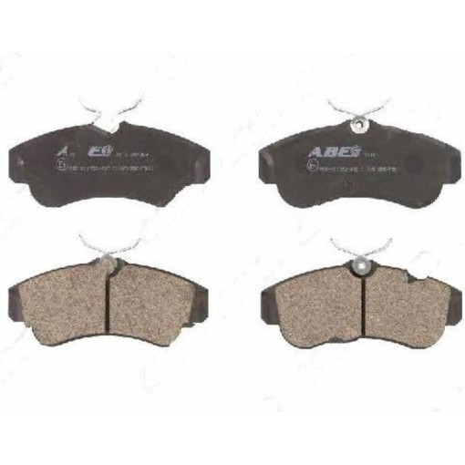 Гальмівні колодки NISSAN ALMERA II, PRIMERA 1.5dCi-2.2dCi 06.96-07.02Гальмівні колодки