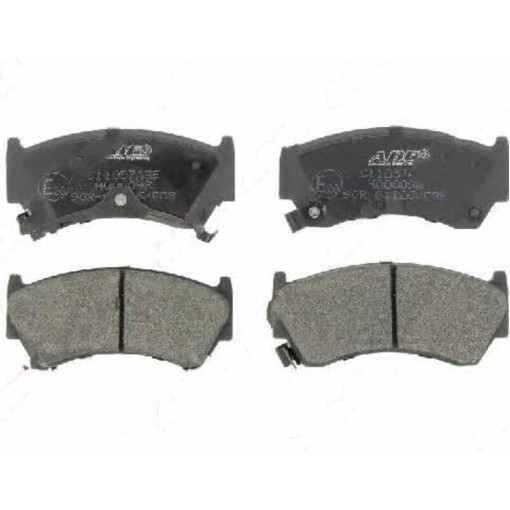 Гальмівні колодки NISSAN ALMERA II, PRIMERA 1.5dCi-2.2dCi 06.96-07.02Гальмівні колодки