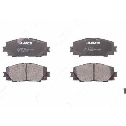 Гальмівні колодки TOYOTA YARIS 1.0VVTi-1.8VVTi 11.05- (JAPONIAГальмівні колодки