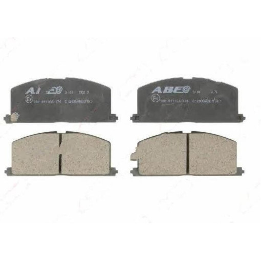 Гальмівні колодки TOYOTA CAMRY, CARINA II, CELICA, COROLLA, CORONA, MR 2 I, PASEO, STARLET 1.0-2.0 02.83-01.02 Комплект гальмівних колодок