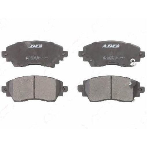 Гальмівні колодки TOYOTA COROLLA 1.4/1.6/2.0 04.97-01.02Гальмівні колодки