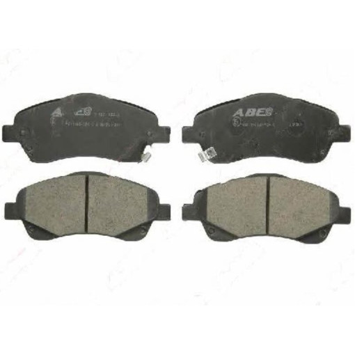 Гальмівні колодки TOYOTA AVENSIS, COROLLA 1.3-2.4 09.01-03.09Гальмівні колодки