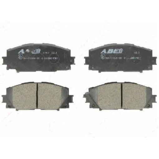 Гальмівні колодки TOYOTA YARIS 1.0VVTi-1.8VVTi 11.05- (JAPONIAГальмівні колодки