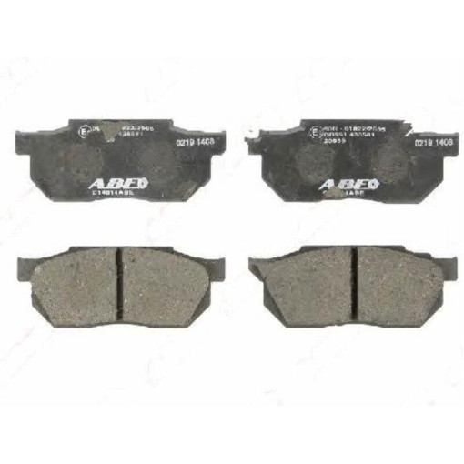 Гальмівні колодки HONDA ACCORD II; HYUNDAI ACCENT, I, II, GETZ, LANTRA I, S COUPE; SUBARU JUSTY I 1.1-1.8 09.83-11.05 Комплект гальмівн