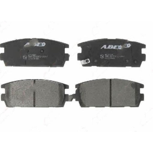 Комплект гальмівних колодок задн , HYUNDAI TERRACAN 2.5D/2.9D/3.5 11.01-12.06