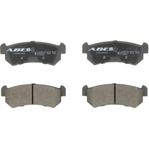 Тормозные колодки CHEVROLET LACETTI; DAEWOO NUBIRA 1.4/1.6/1.8 07.03