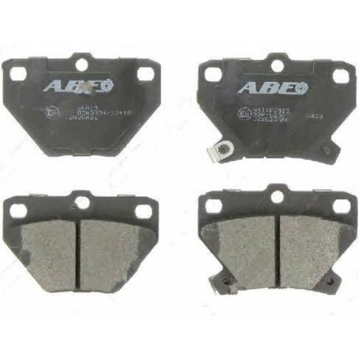 Гальмівні колодки TOYOTA CELICA, COROLLA, PRIUS, YARIS/VERSO 1.0-2.0D 04.99-07.07Гальмівні колодки