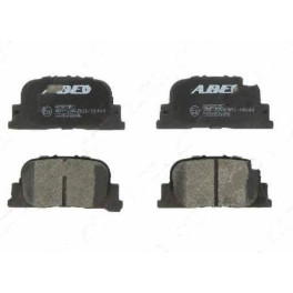 Тормозные колодки BYD F3, F3R; GEELY VISION; TOYOTA CALDINA, CAMRY, MARK II, OPA, VISTA, WINDOM 1.5-3.0 08.96- Комплект гальмівних
