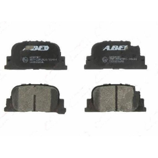 Гальмівні колодки BYD F3, F3R; GEELY VISION; TOYOTA CALDINA, CAMRY, MARK II, OPA, VISTA, WINDOM 1.5-3.0 08.96- Комплект гальмівних