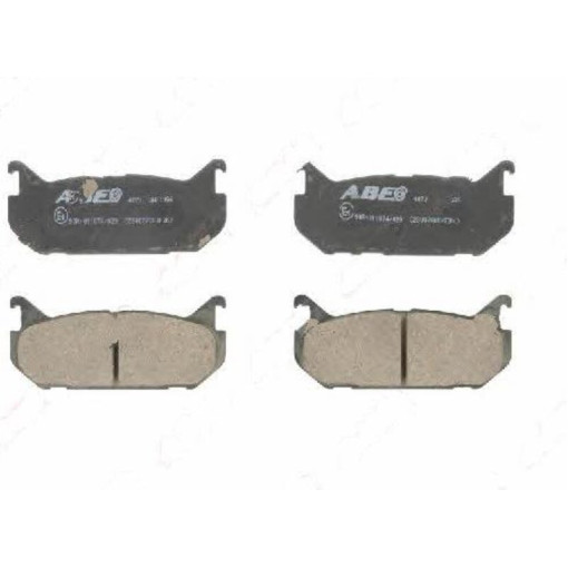 Гальмівні колодки DAIHATSU APPLAUSE I, II; MAZDA 323 C IV, F IV, S IV, MX-5 I; SUZUKI BALENO 1.3-1.9TD 06.89-05.02 Комплект гальмівн