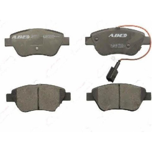 Гальмівні колодки дискові передній ALFA ROMEO MITO; CITROEN E-MEHARI, NEMO, NEMO/MINIVAN; FIAT 500, FIORINO; PEUGEOT BIPPER, BIPPER TEPEE 0.9-Electric 11.07-