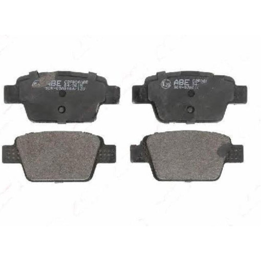 Гальмівні колодки дискові зад ALFA ROMEO MITO; CHRYSLER DELTA; FIAT BRAVO II, LINEA, MULTIPLA, STILO; LANCIA DELTA III 0.9-2.4 04.99-