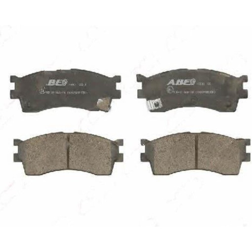 Тормозные колодки дисковые передний HYUNDAI ACCENT III, I20 I; KIA CARENS I, CERATO I, CLARUS, RIO, RIO II, SHUMA II 1.2-2.0 07.96-