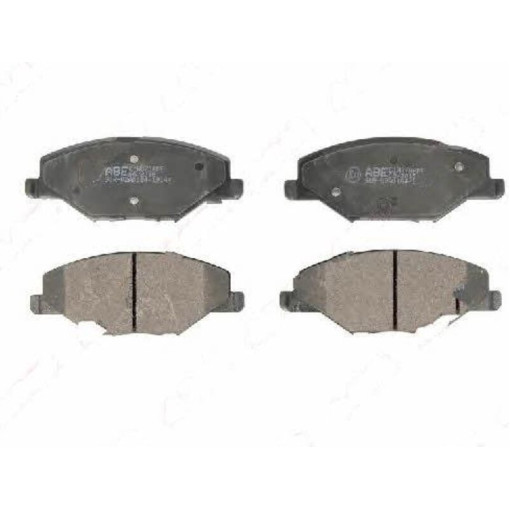 Гальмівні колодки дискові SKODA FABIA II, RAPID; VW POLO VI 1.2-2.0 11.11-