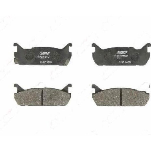 Гальмівні колодки дискові зад DAIHATSU APPLAUSE I, APPLAUSE II; MAZDA 323 C IV, 323 F IV, 323 P V, 323 S IV, 6, MX-5 I; SUZUKI BALENO 1.3-2.3 06.89-12.06