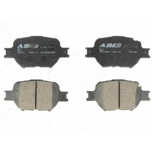 Тормозные колодки дисковые передний LEXUS IS III; TOYOTA CELICA, COROLLA, COROLLA VERSO 1.8/2.0D/2.5 08.99-