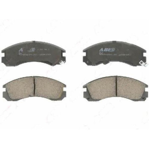 Гальмівні колодки дискові VECO DAILY VI; CITROEN C4 AIRCROSS, C-CROSSER, C-CROSSER ENTERPRISE; DODGE VIPER; FORD FIESTA VII; MITSUBISHI 3000