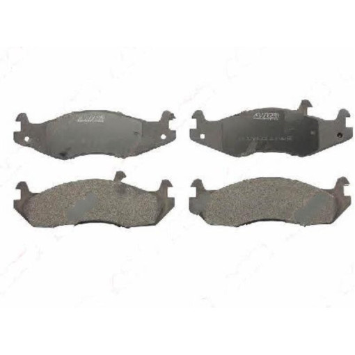 Гальмівні колодки дискові передні CHEVROLET CAPRICE; HUMMER HUMMER H1; JEEP CHEROKEE, CJ5 - CJ8, COMANCHE, WRANGLER I 2.0-6.5D 01.72-12.04