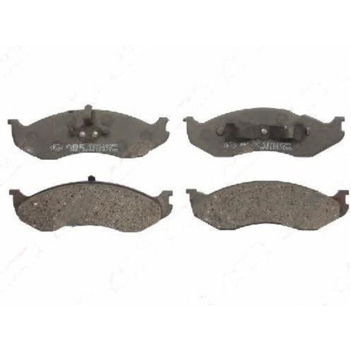 Гальмівні колодки дискові JEEP CHEROKEE, COMANCHE, GRAND CHEROKEE I, WRANGLER I, WRANGLER II; KIA CARNIVAL I 2.1D-5.9 10.84-04.07