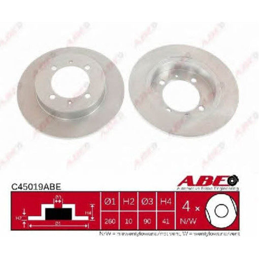 Диск тормозной