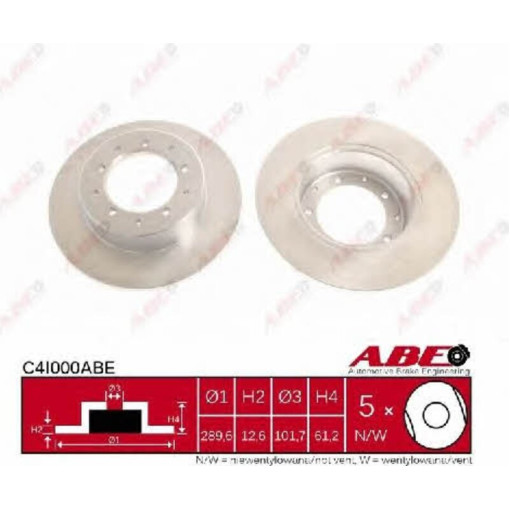 Диск тормозной