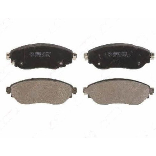 Гальмівні колодки дискові передній FIAT TALENTO; NISSAN NV300; OPEL VIVARO B; RENAULT TRAFIC III 1.6D/2.0D 05.14-