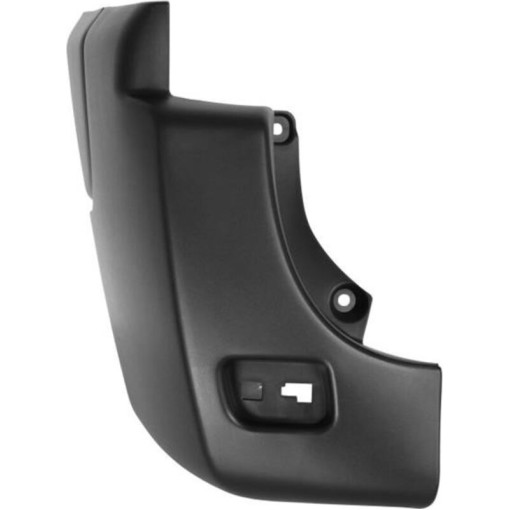 Угол заднего бампера левый (чорн) RENAULT MASTER 02.10-07.14 Кут бампера