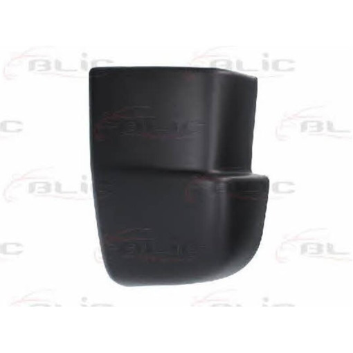 Угол заднего бампера левый (чорн) VW LT 05.96-07.06 Кут бампера