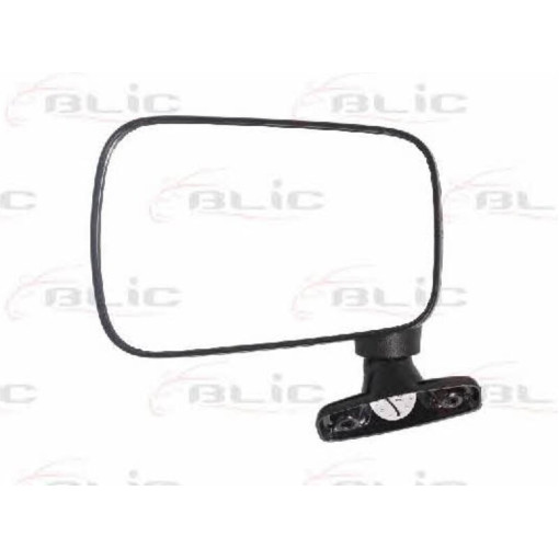Зеркало боковое левое (ручне) VW GOLF, JETTA 04.74-04.93
