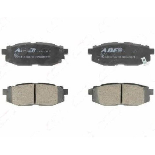 Гальмівні колодки SUBARU BRZ, IMPREZA, OUTBACK, TRIBECA; TOYOTA GT86 2.0-3.6i 01.05