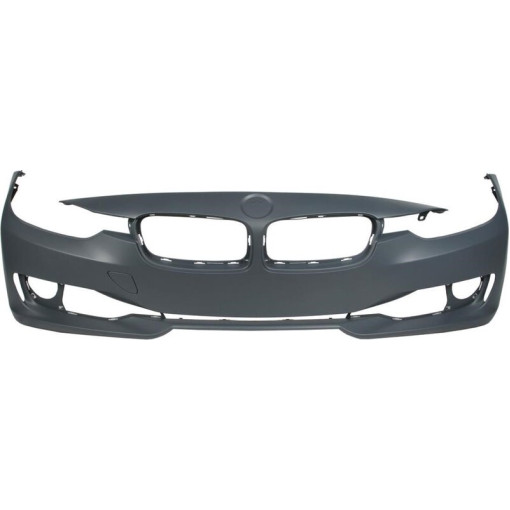 Бампер передний BMW 3 10.11-05.15  з отвором для галогенних фар, під фарбування, TUV)