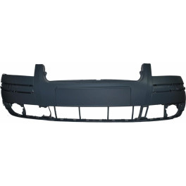 Бампер передний грунтований, з отвором для галогенних фар, з отворами для накладок/молдингів, під фа