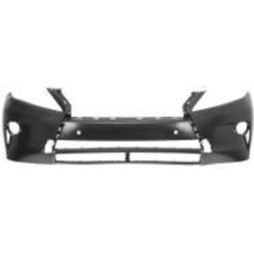 Бампер передний з отвором для галогенних фар, з отворами для датчиків парктроніка, під фарбування L