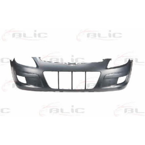 Бампер передний з отвором для галогенних фар, під фарбування HYUNDAI i30 10.07-06.12 Бампер передні