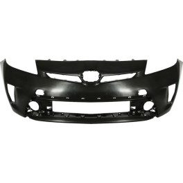 Бампер передний з отвором для галогенних фар, під фарбування TOYOTA PRIUS 04.09-04.12 Бампер передн
