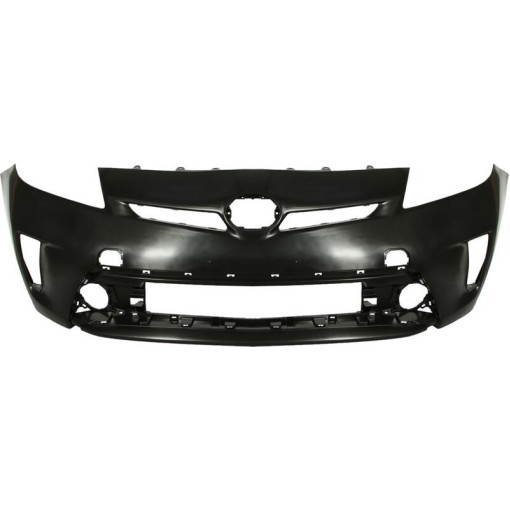 Бампер передний з отвором для галогенних фар, під фарбування TOYOTA PRIUS 04.09-04.12 Бампер передн