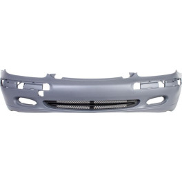 Бампер передний із решіткою, під фарбування Mercedes S 10.98-09.02