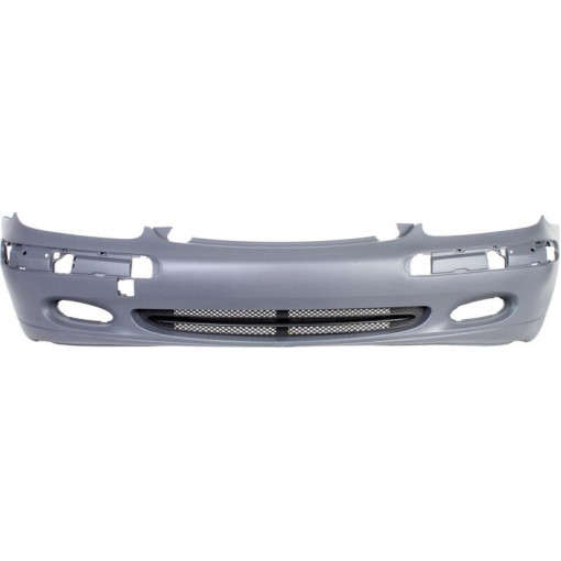 Бампер передний із решіткою, під фарбування Mercedes S 10.98-09.02