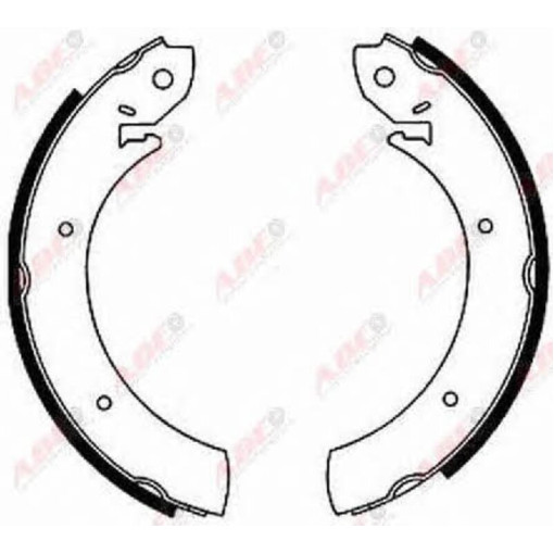 Гальмівна колодка HYUNDAI SONATA II, SONATA III; KIA JOICE 1.8/2.0/3.0 01.91-