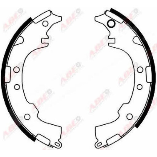 Гальмівні колодки DAIHATSU TERIOS; TOYOTA PICNIC 1.3-2.2D 08.96-