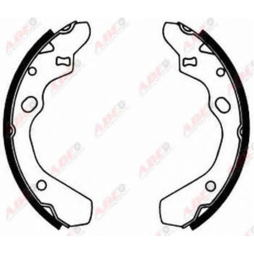 Гальмівні колодки MAZDA 323 C IV, 323 F IV, 323 S IV 1.3-1.8 06.89-07.94