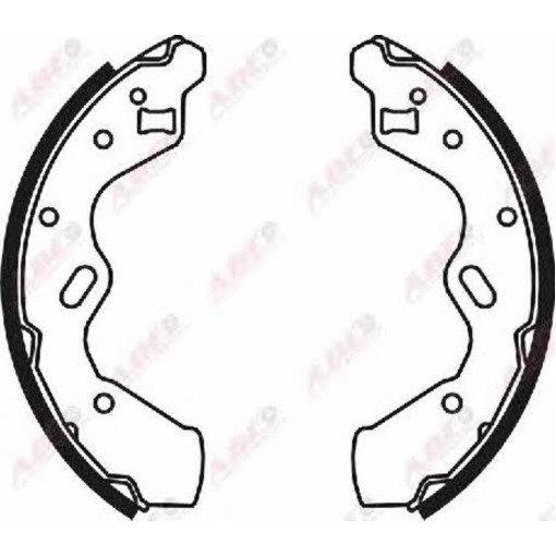 Гальмівні колодки MAZDA 121 II, DEMIO 1.3/1.5 11.90-07.03