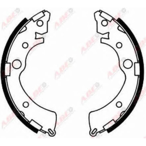 Тормозные колодки HONDA CIVIC V, CIVIC VI, CRX III 1.3-1.6 10.91-02.01