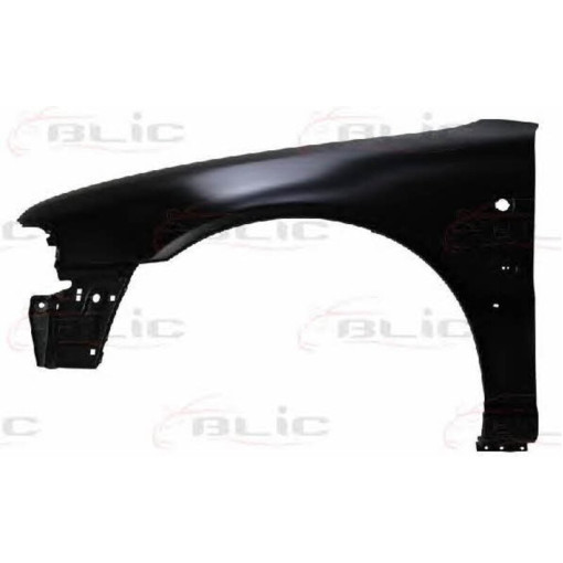 Крило переднє ліве (з отвором для емблеми, з отвором для покажчика повороту, з отворами для накладок/