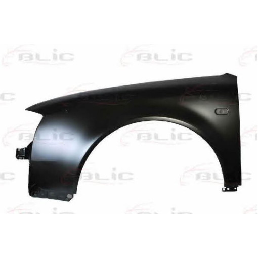 Крило переднє ліве (не для 4.2, з отвором для покажчика повороту) AUDI A6 01.97-06.01