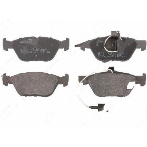 Колодки гальмівні перед ALFA ROMEO 145, 146, 147, 155, 156, ARNA, GT, GTV, SPIDER; FIAT BRAVO I, COUPE, MAREA, MULTIPLA; LANCIA DEDRA, DELTA II, LYBRA 1.3-3.2 01.85-09.10