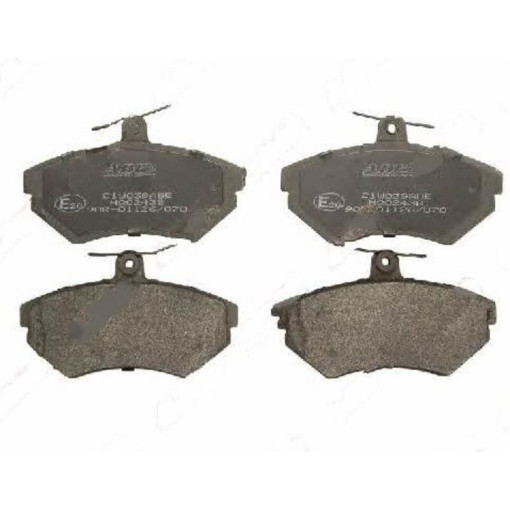 Гальмівні колодки AUDI 80, A4; VW PASSAT 1.6-2.8 09.91-05.05Гальмівні колодки